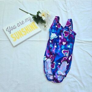 Snowflake Designs Elite heart design leotard